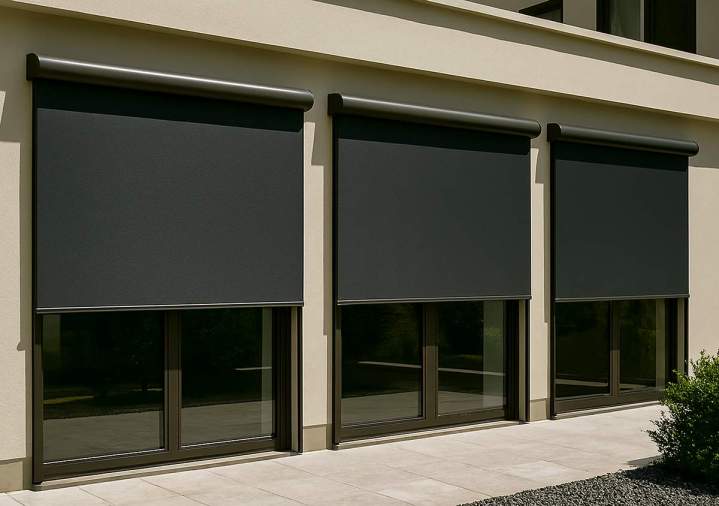 Installation stores extérieurs Borgo