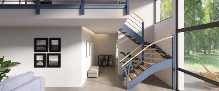 Création d’escalier sur mesure Borgo