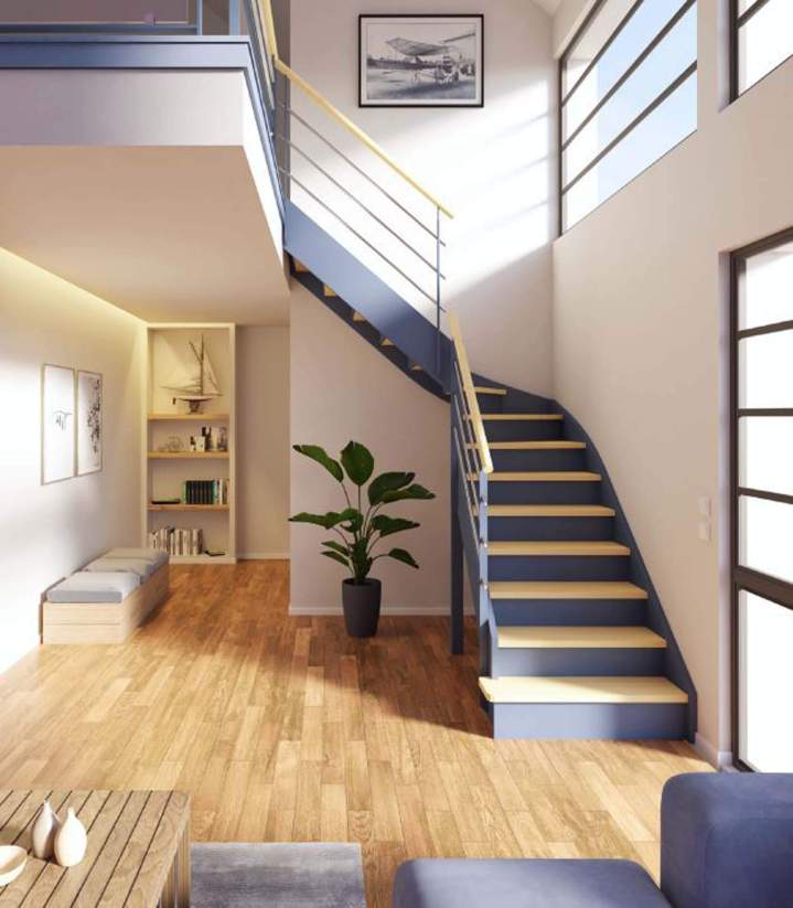 Escalier sur mesure en bois Borgo