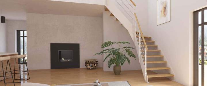 Escalier sur mesure extérieur Borgo