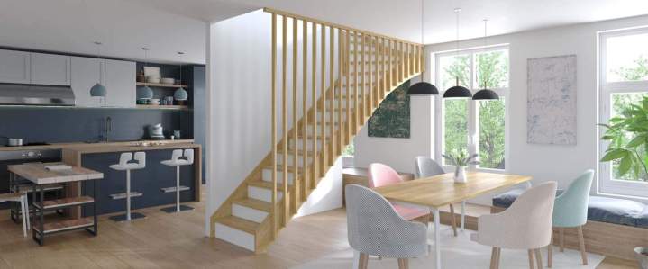 Fabrication d’escalier sur mesure Borgo